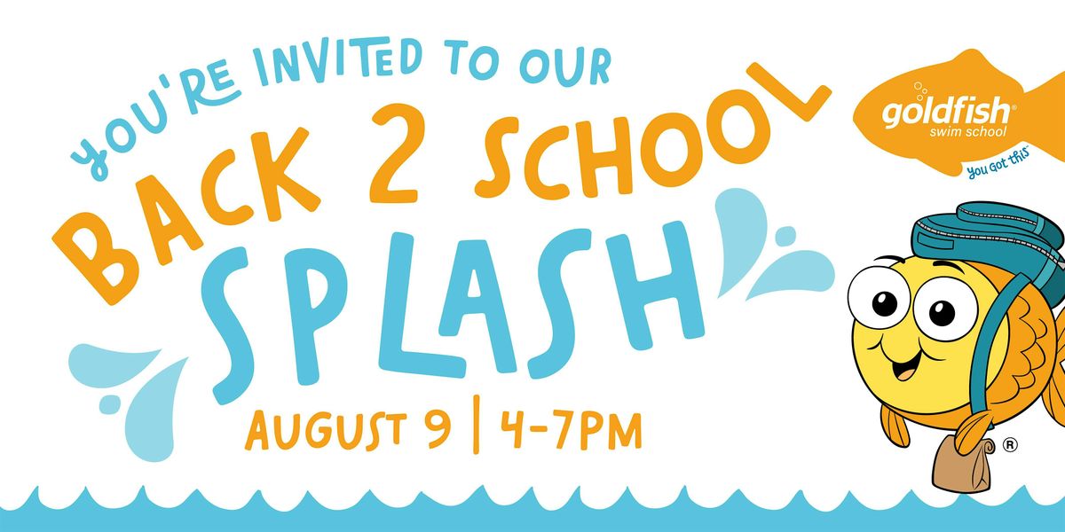Back to School Splash!, 9 August | Event in Carrollton | AllEvents