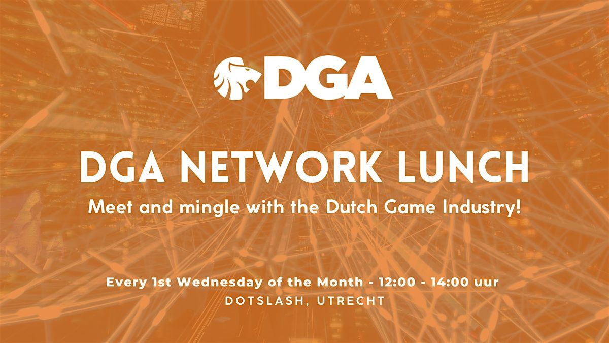 DGA Network Lunch, 5 November | Event in Utrecht | AllEvents