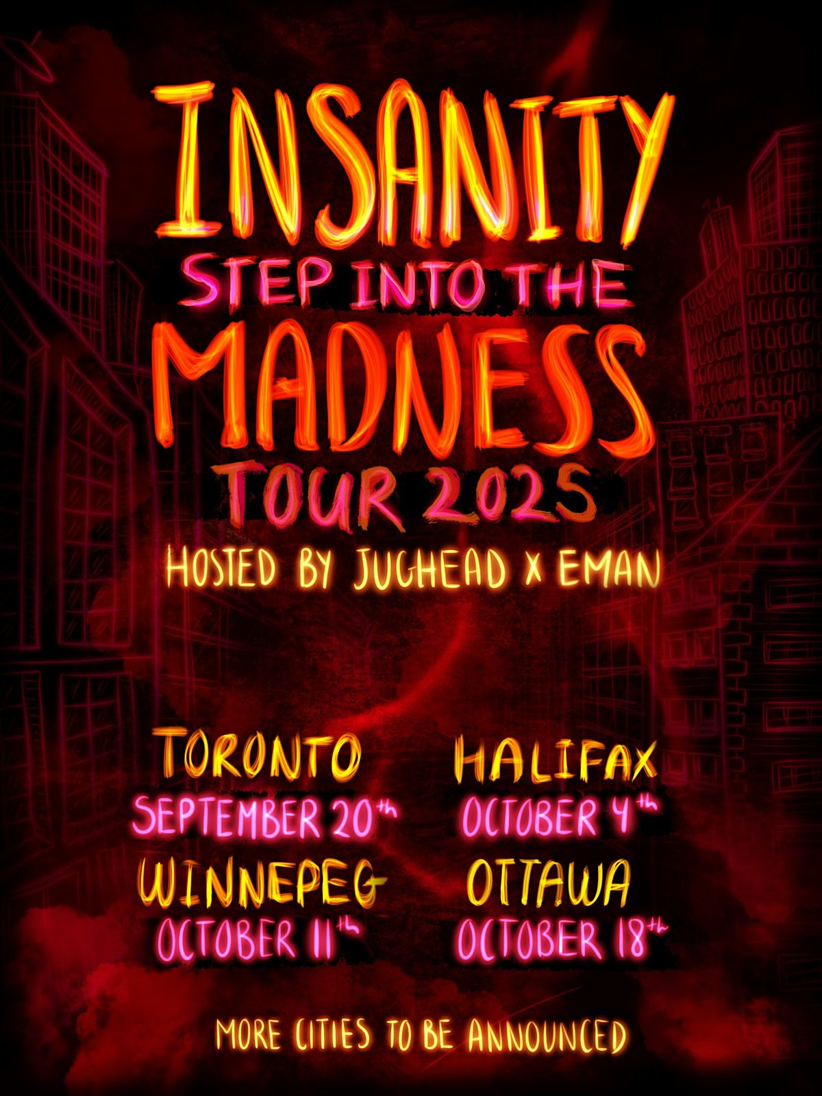 INSANITY (Ottawa), 18 October | Event in Ottawa | AllEvents