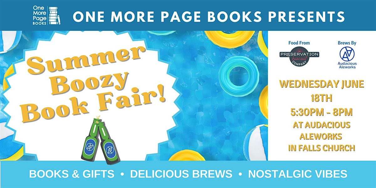 Summer Boozy Adult Book Fair at Audacious Aleworks!, 18 June | Event in Falls Church | AllEvents