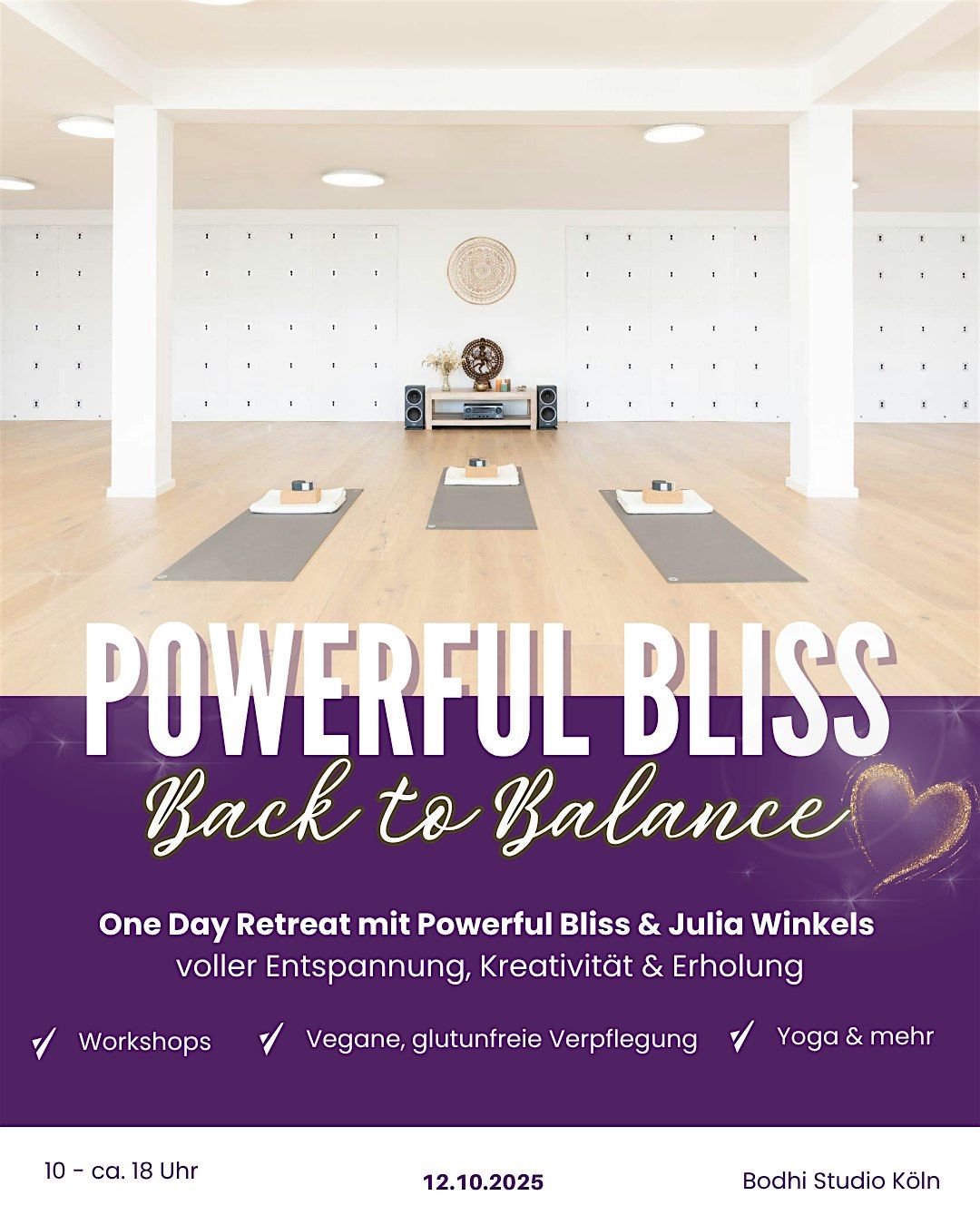 Back to Balance - One Day Retreat, 12 October | Event in Köln | AllEvents