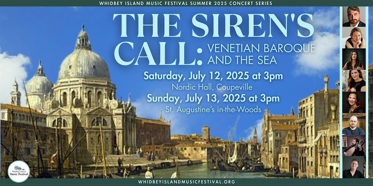 The Siren’s Call: Venetian Baroque and the Sea, 13 July | Event in Freeland | AllEvents