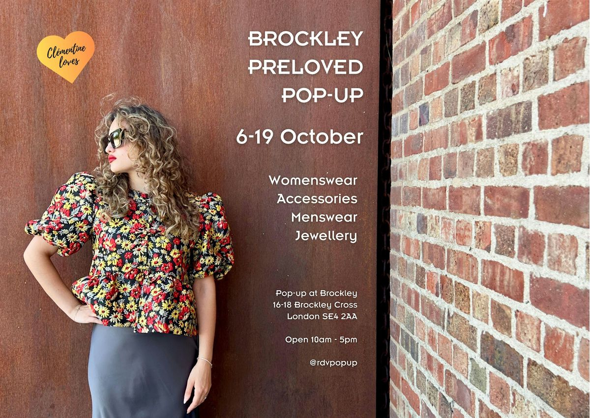 Brockley preloved pop-up, 6 October | Event in London | AllEvents