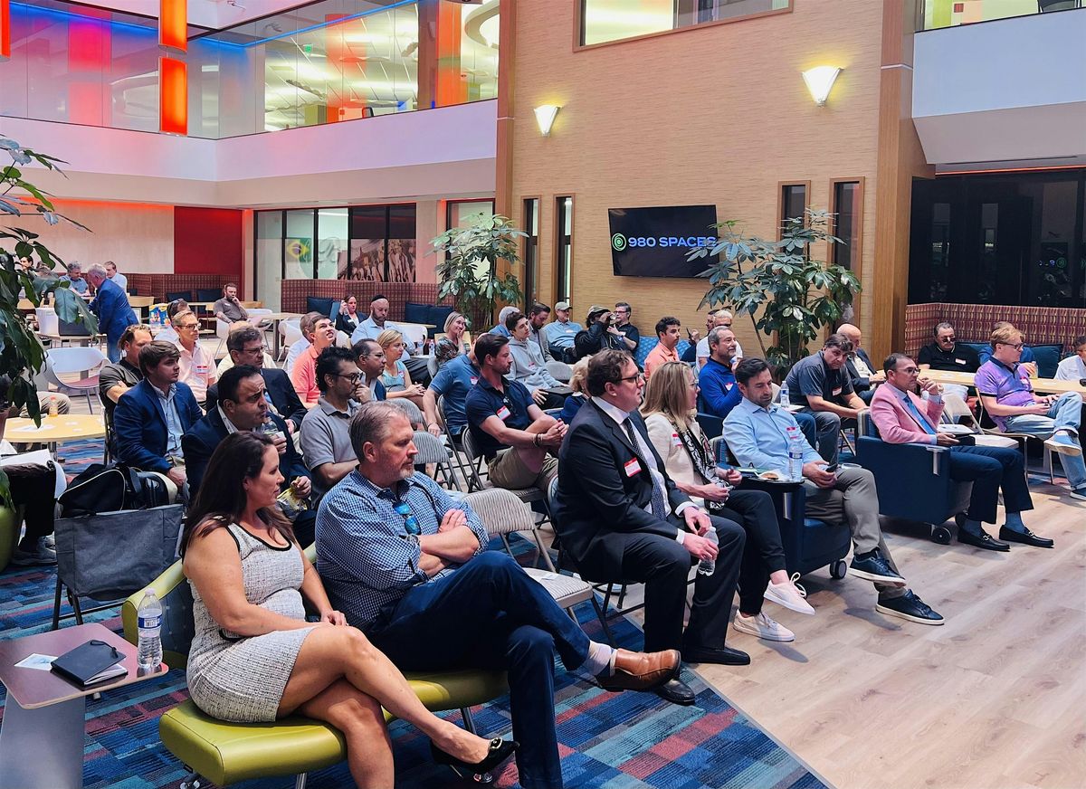 Startup Pitch Event w/ AI VIDEO DISCUSSION w/Networking  @ 980 Spaces, 30 September | Event in Boca Raton