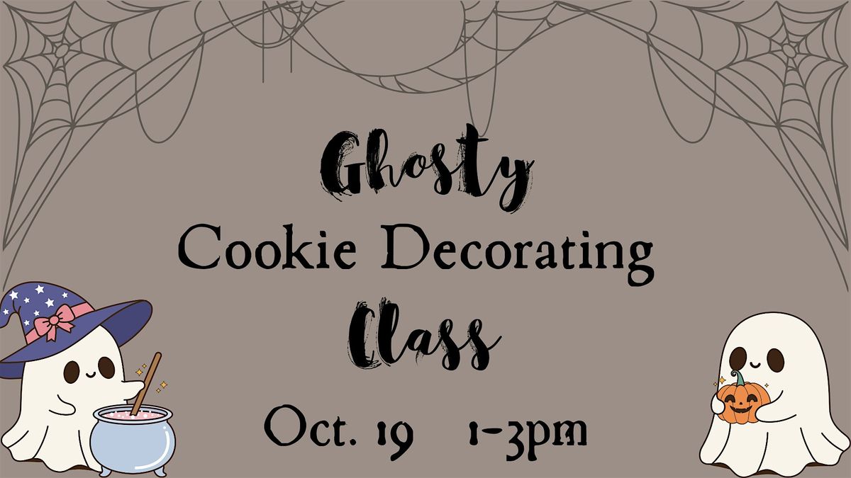 Ghosty Cookie Decorating Class, 19 October | Event in Weedsport | AllEvents