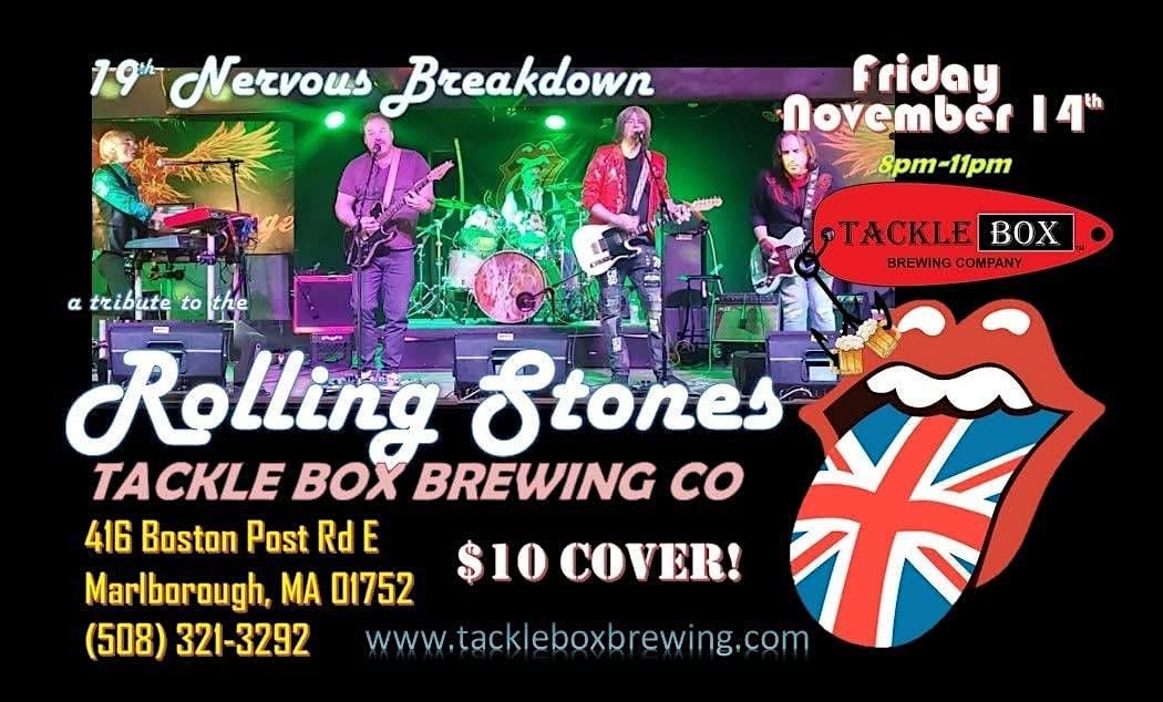 19th Nervous Breakdown- A Rolling Stones Tribute, 14 November | Event in Marlborough | AllEvents