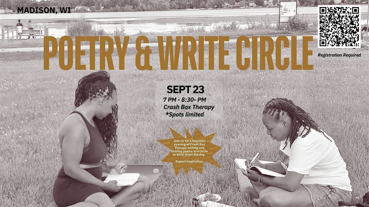 September Poetry & Write Circle, 23 September | Event in Madison | AllEvents