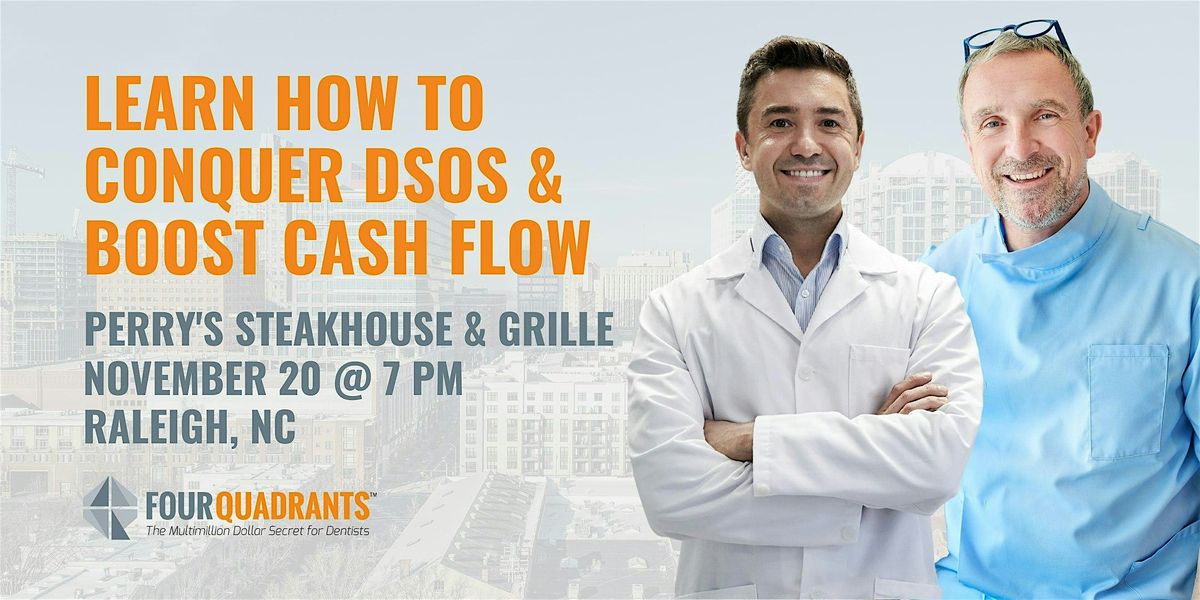 Learn How to Conquer DSOs & Boost Cash Flow - Raleigh, NC, 20 November | Event in Raleigh | AllEvents