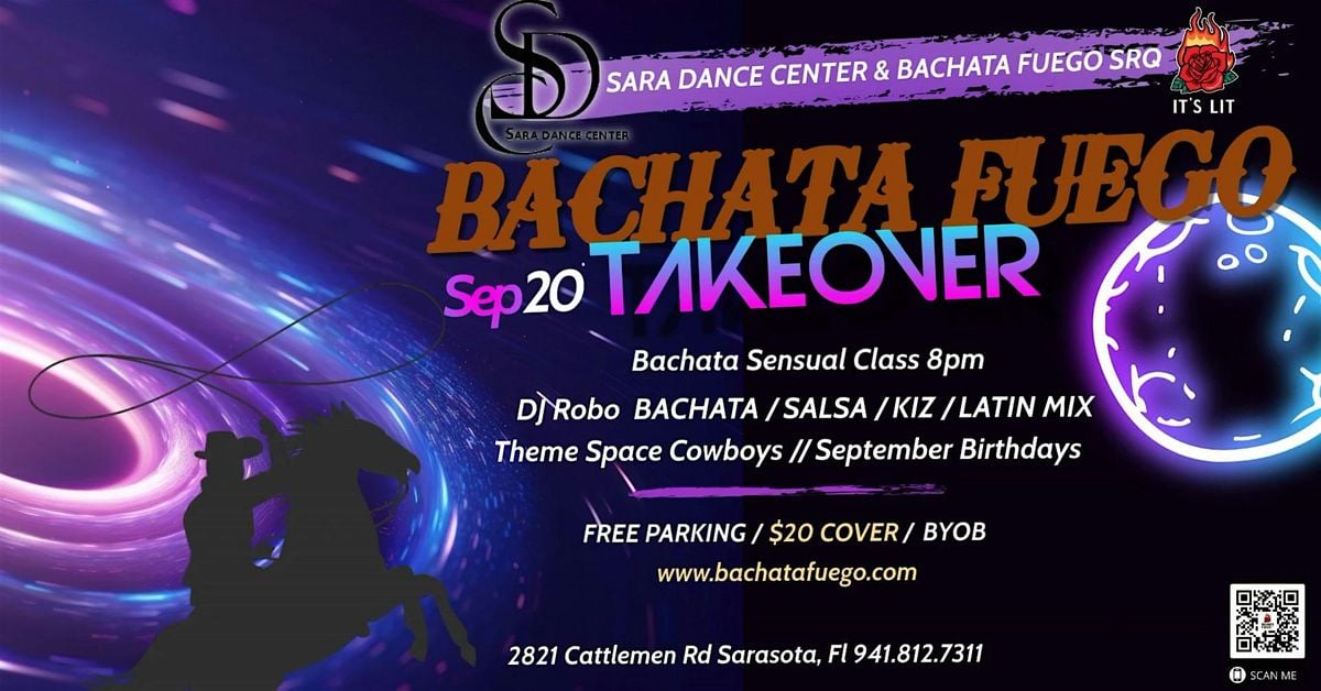 Bachata Fuego Takeover, 20 September | Event in Sarasota | AllEvents