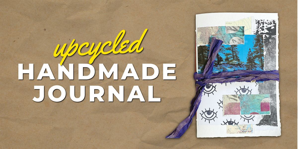 Upcycled Handmade Journal: Beginner Bookmaking Workshop, 21 November | Event in Portland | AllEvents