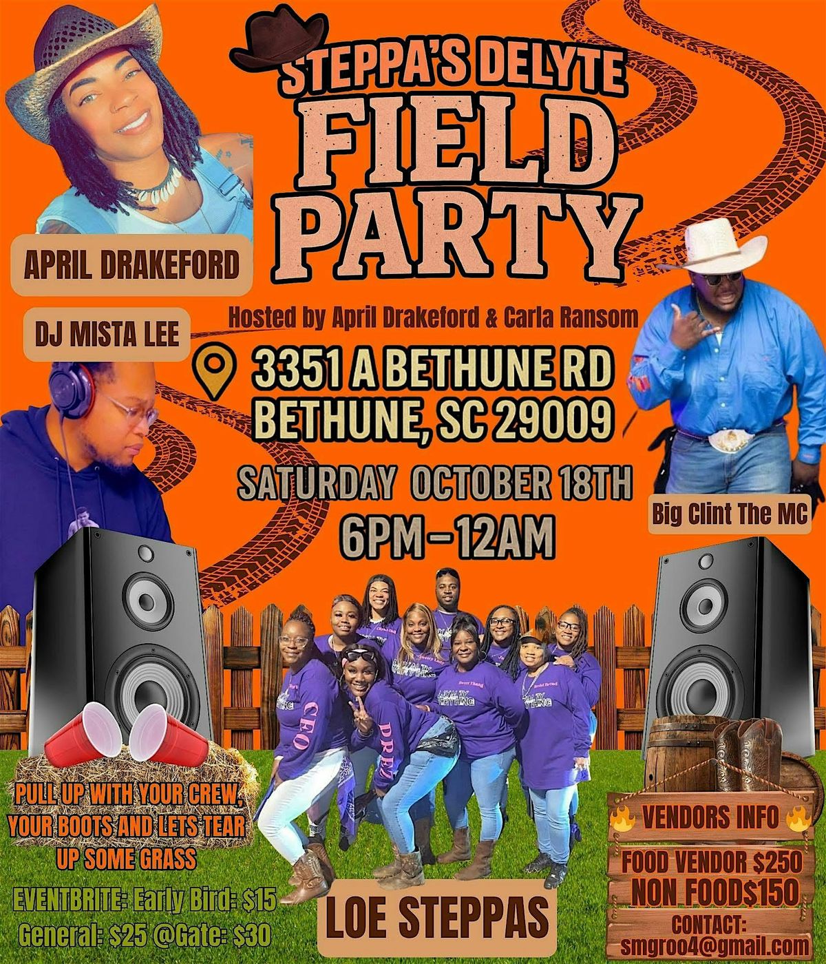 Steppers Delite Field Party, 18 October | Event in Bethune | AllEvents