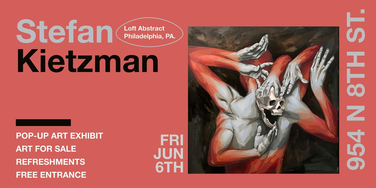 FREE Philly Art Night : Stefan Kietzman, 6 June | Event in Philadelphia | AllEvents