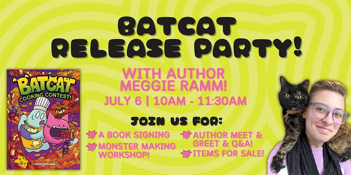 BATCAT Release Party with Meggie Ramm!, 6 July | Event in Webster Groves | AllEvents