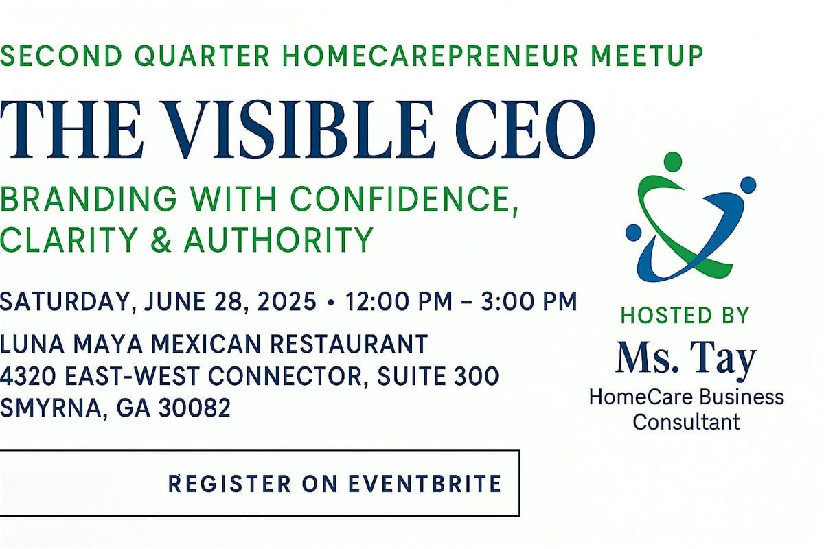 The Visible CEO: Branding with Confidence, Clarity & Authority | Event in Smyrna | AllEvents