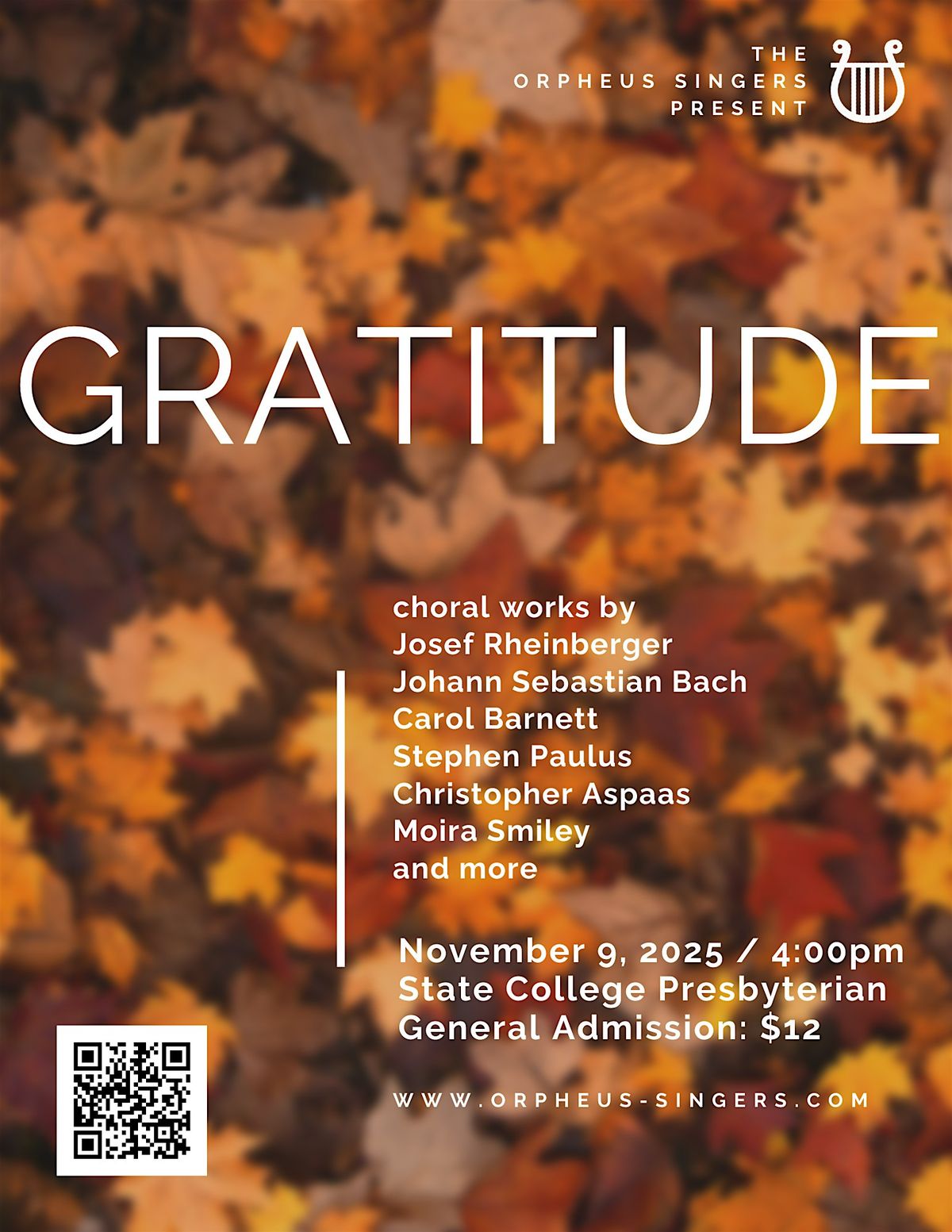 Gratitude, 9 November | Event in State College | AllEvents