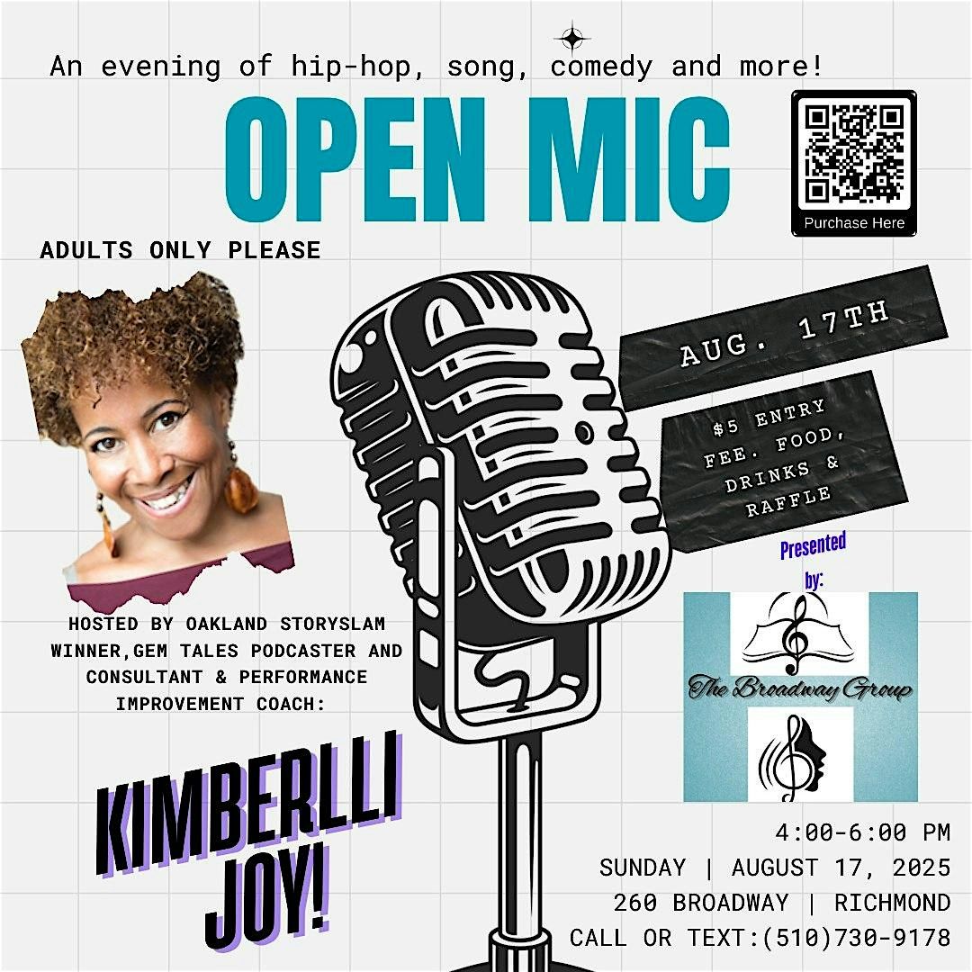 August Open Mic, 17 August | Event in Richmond | AllEvents