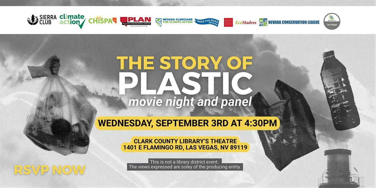 The Story of Plastic Documentary Screening, 3 September | Event in Las Vegas | AllEvents