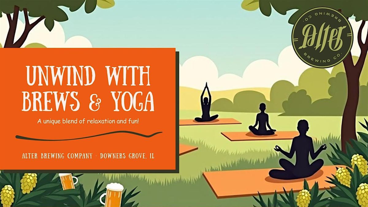Brews + Yoga at Alter Brewing Co. | Event in Downers Grove | AllEvents