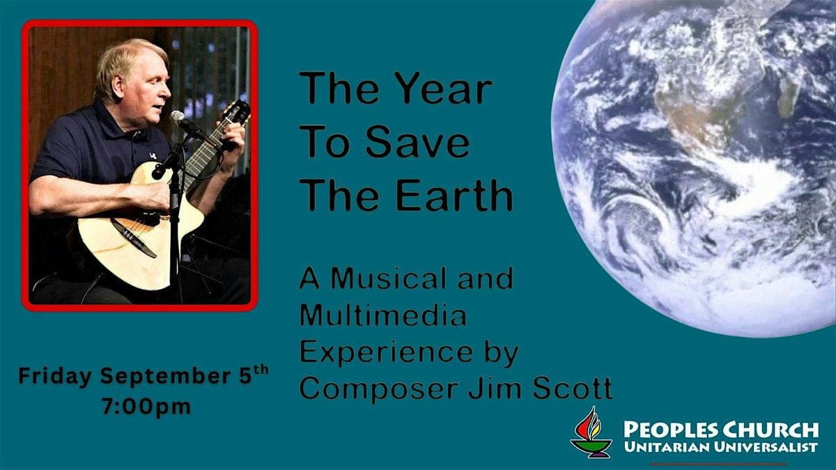 The Year To Save The Earth with Jim Scott, 5 September | Event in Cedar Rapids | AllEvents