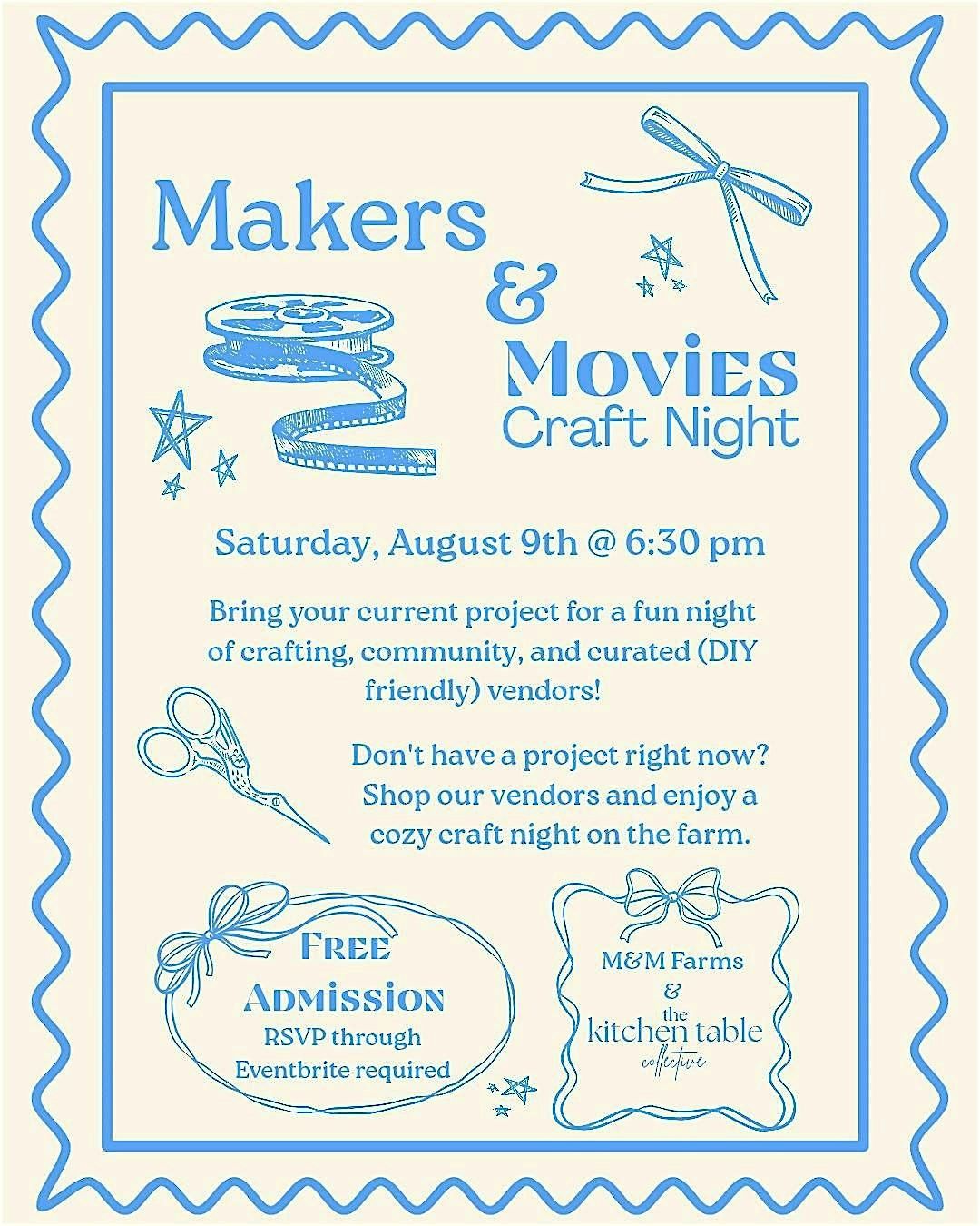 Makers & Movies Craft Night, 9 August | Event in Fort Myers | AllEvents