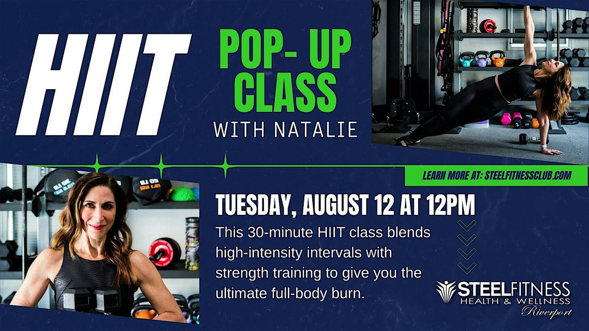 HIIT Pop-Up Class with Natalie!, 12 August | Event in Bethlehem | AllEvents