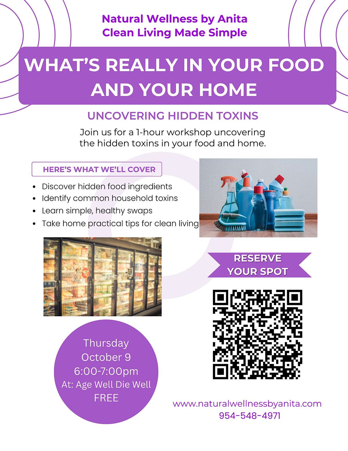 What's Really In Your Food and Your Home, 9 October | Event in Palm Coast | AllEvents