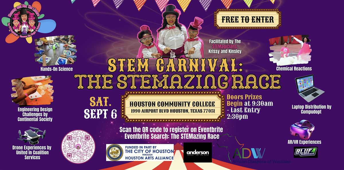 The STEMazing Race, 6 September | Event in Houston | AllEvents