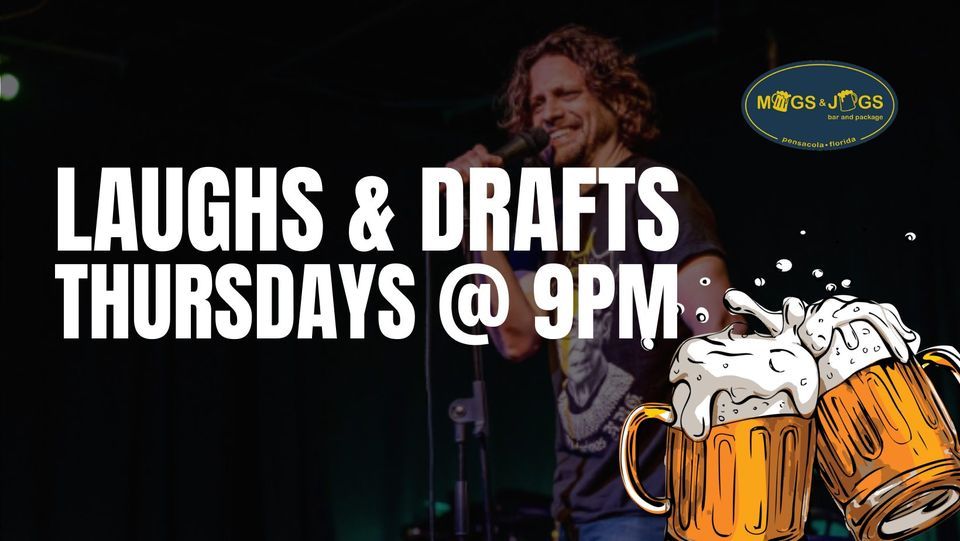 Laughs & Drafts, Mugs & Jugs, Pensacola, October 12 2023 AllEvents.in