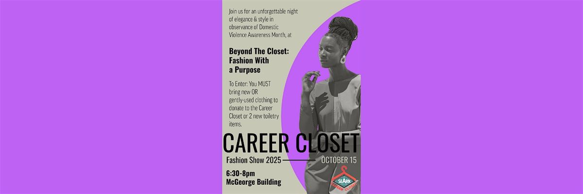 Beyond the Closet: Fashion With a Purpose, 15 October | Event in Pine Bluff | AllEvents