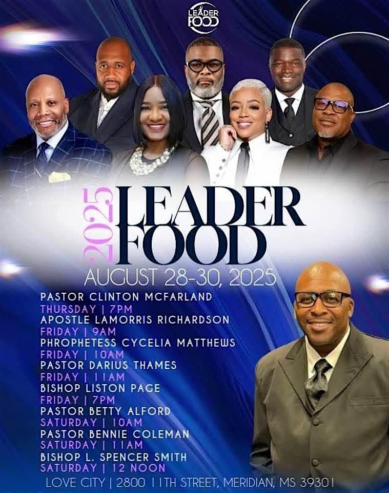 LeaderFood 2025  @ Love City Meridian, 28 August | Event in Meridian | AllEvents