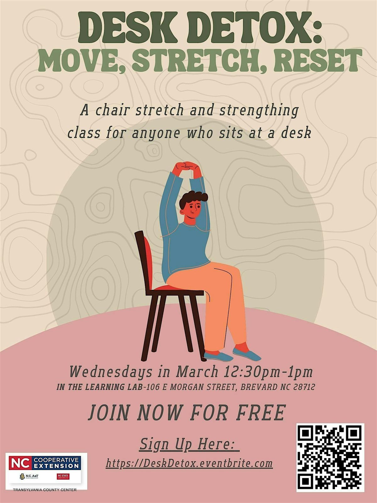 Desk Detox, 26 August | Event in Brevard | AllEvents