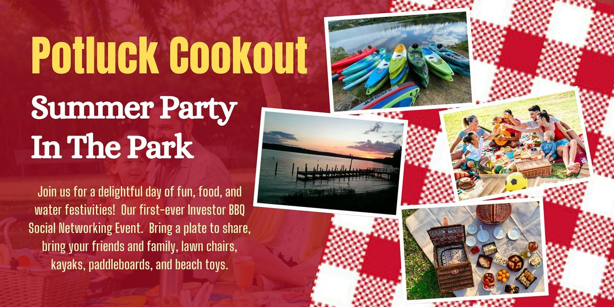End-of-Summer Lake Party:  Potluck BBQ Cookout In The Park, 29 August | Event in Spotsylvania Courthouse | AllEvents