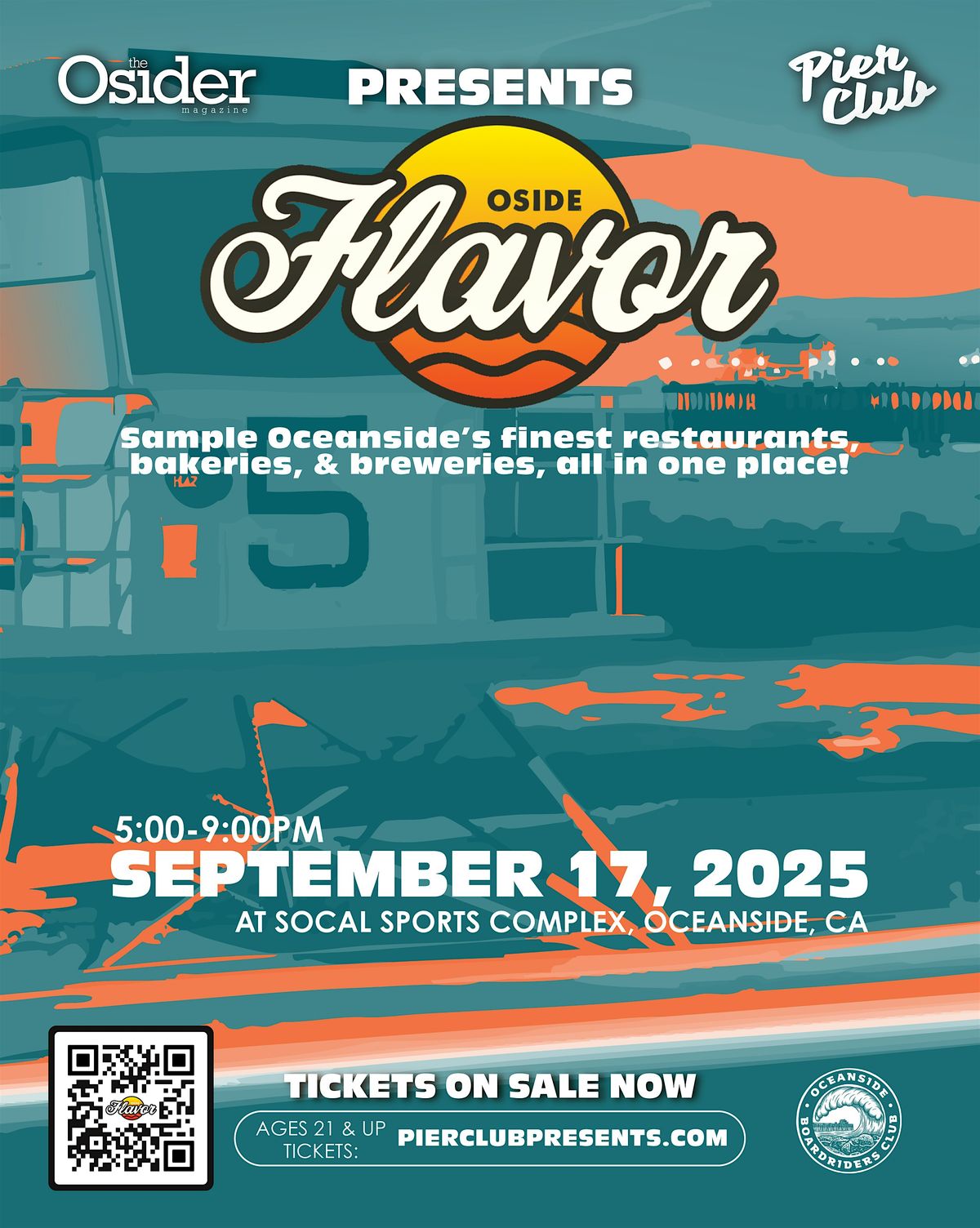 Oside Flavor Presented by The Osider & PierClub Presents, 17 September | Event in Oceanside | AllEvents