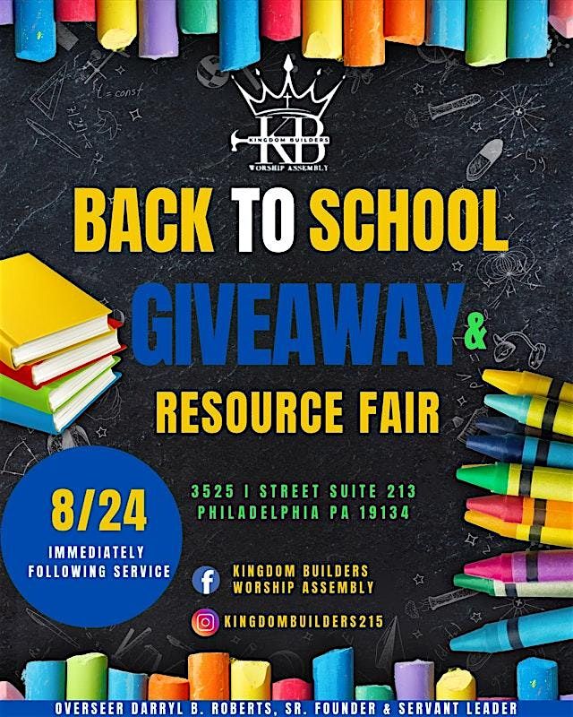 Kingdom Builders Assembly (KBWA), 24 August | Event in Philadelphia | AllEvents