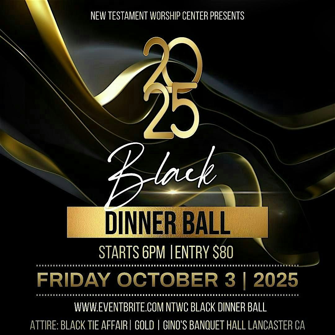 NTWC Black Dinner Ball 2025, 3 October | Event in Lancaster | AllEvents