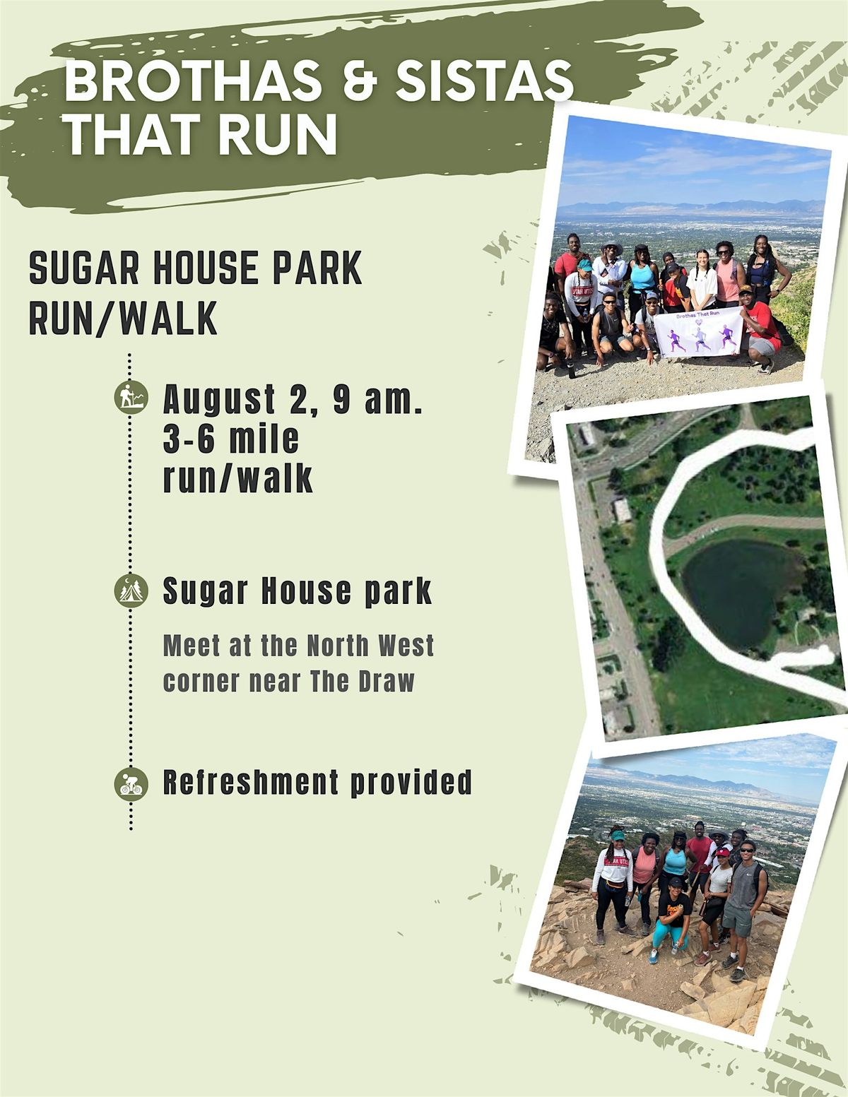 Brothas & Sistas That Run- Sugarhouse Park, Sugar House Park, Salt Lake ...
