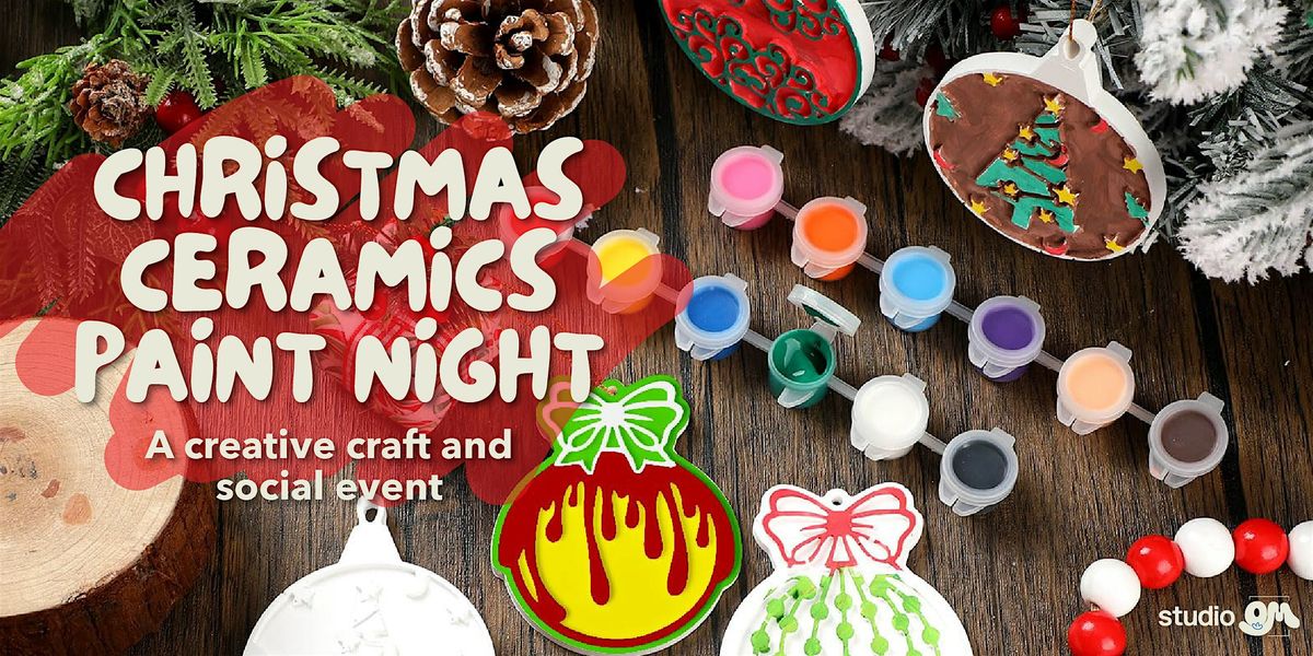 Christmas Ceramics Paint Night — A Festive, Creative Evening | Event in Los Angeles | AllEvents