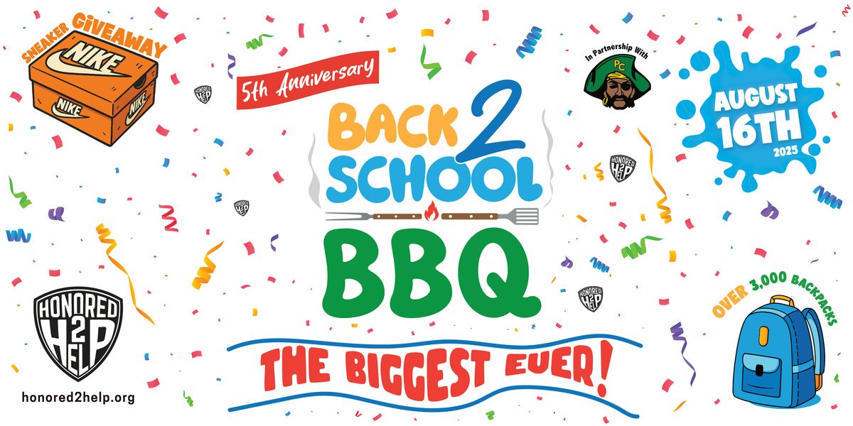 Honored 2 Help's 5th Anniversary Back 2 School BBQ, 16 August | Event in Brooklyn Park | AllEvents