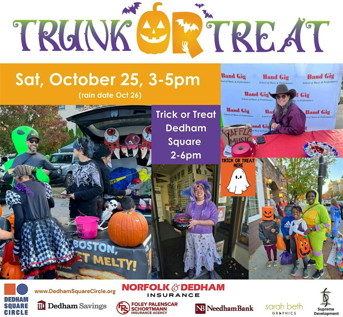 Dedham Square Trunk or Treat, 25 October | Event in Dedham | AllEvents
