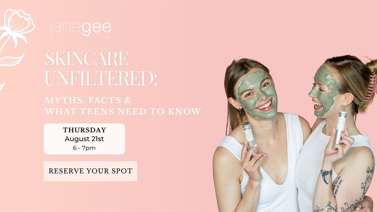 Skincare Unfiltered: Myths, Facts & What Teens Need to Know, 21 August | Event in Portsmouth | AllEvents
