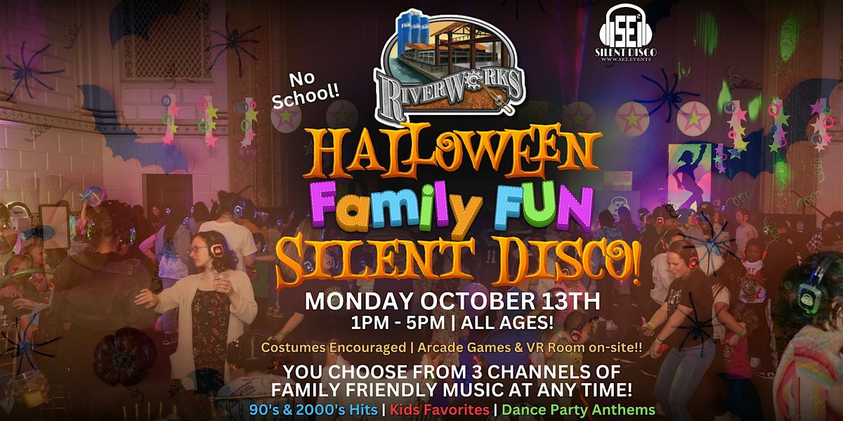 Halloween Family Fun Silent Disco @ Buffalo RiverWorks (No School!) - 10/13, 13 October | Event in Buffalo