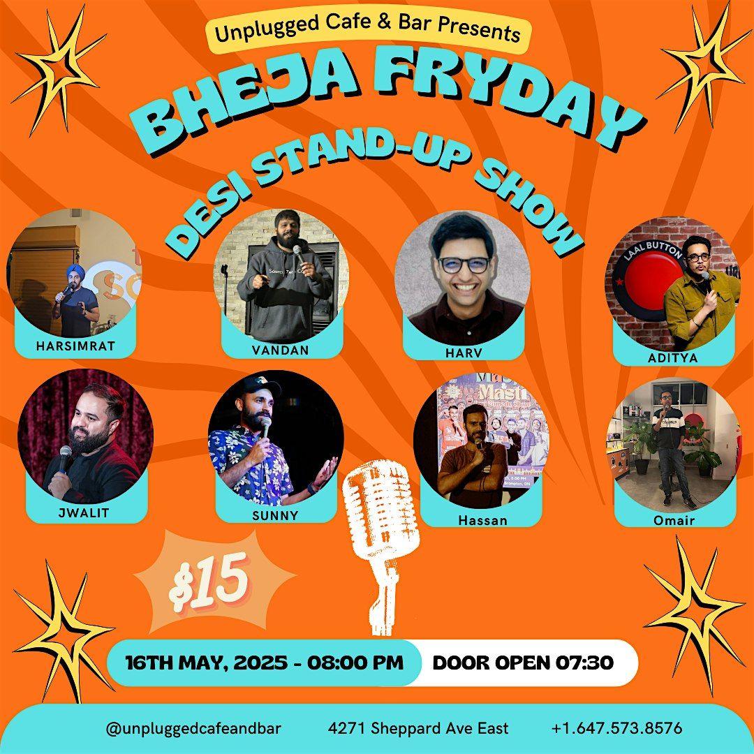 Bheja FryDay - Stand-up Comedy Show, 16 May | Event in Toronto | AllEvents