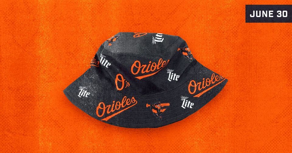 Orioles Floppy Hat Giveaway, Oriole Park at Camden Yards, Baltimore