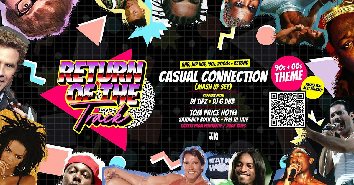 Return Of The Track - RnB & Hip Hop 90s, 00s + Beyond @ Tom Price Hotel, 30 August | Event in Tom Price