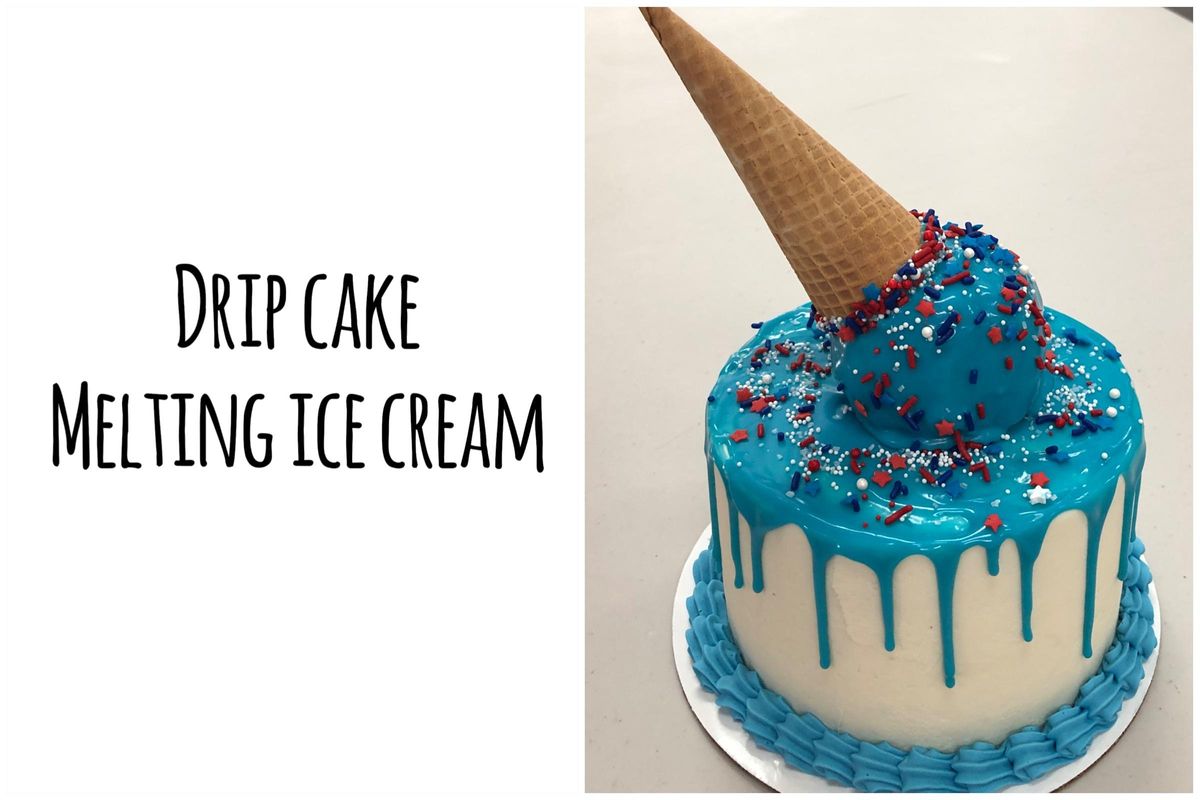Drip Cake Decorating Class Melting Ice Cream Cake Frans Cake Candy Drip Cake Decorating Class Melting Ice Cream Cake Frans Cake Candy