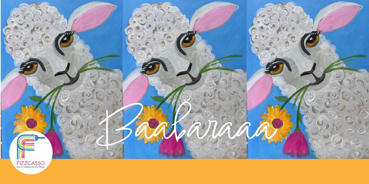 Baabaaraa the Sheep - Paint and Sip at Bench Bistro by Fizzcasso, 17 July | Event in Congleton | AllEvents