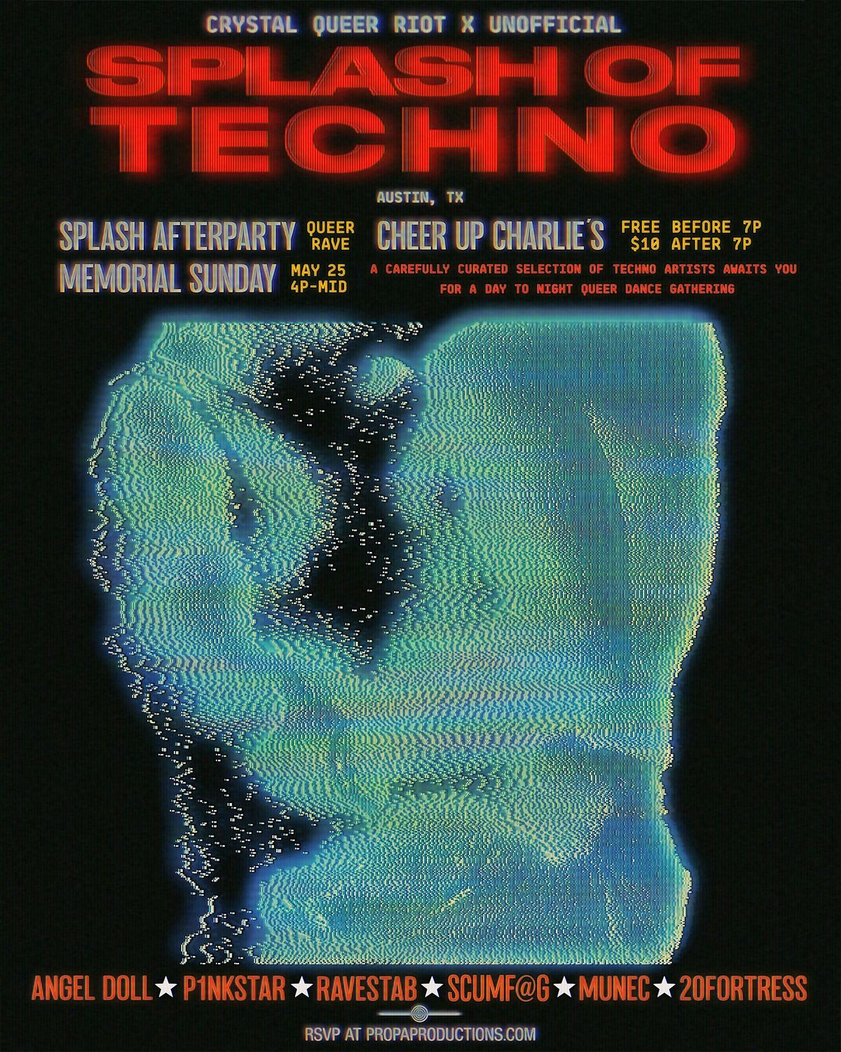 SPLASH OF TECHNO - Splash After Party  - AUSTIN, 25 May | Event in Austin | AllEvents