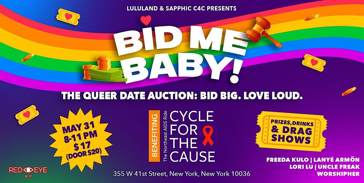 Bid Me Baby!, 31 May | Event in New York | AllEvents