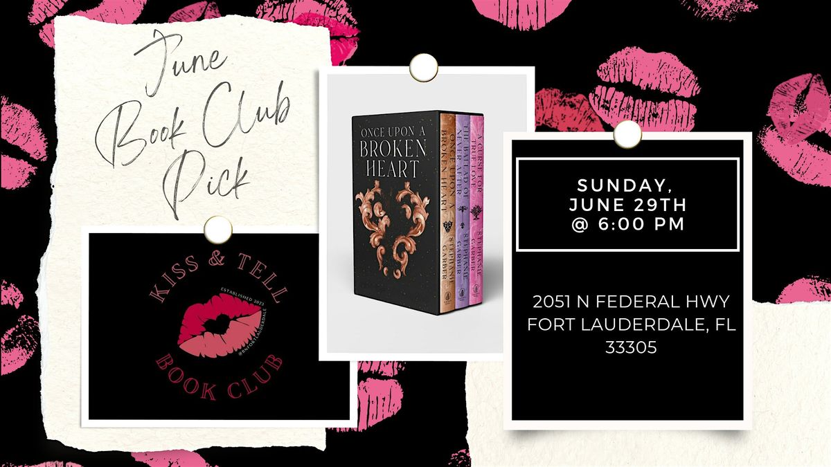 Kiss and Tell Book Club, 29 June | Event in Fort Lauderdale | AllEvents