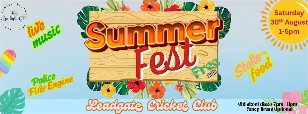 Summer Fest'25 - old skool disco, 30 August | Event in Leadgate | AllEvents